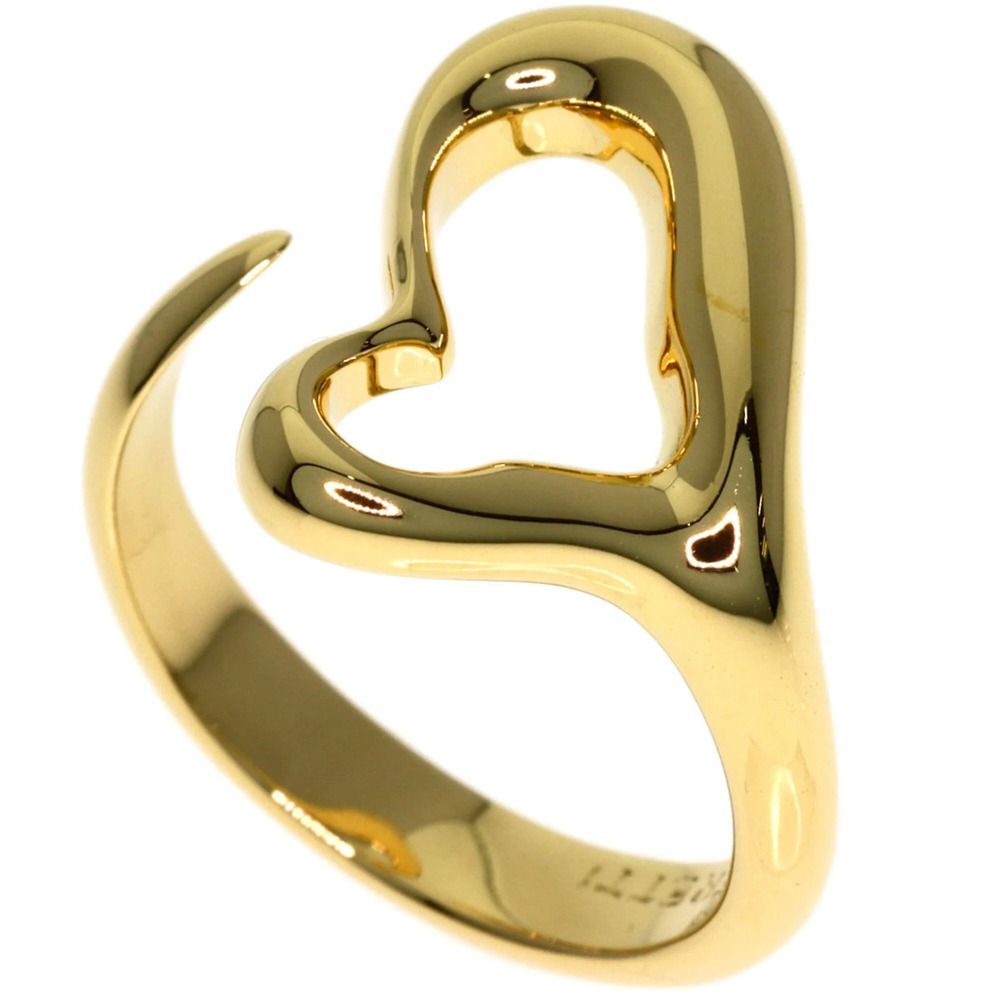 TIFFANY Authentic 18k Gold Heart Ring